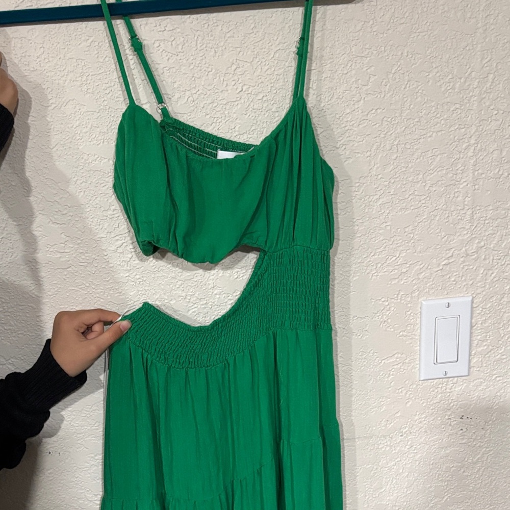 Hello Molly Vibrant Green dress - Picture 8 of 11